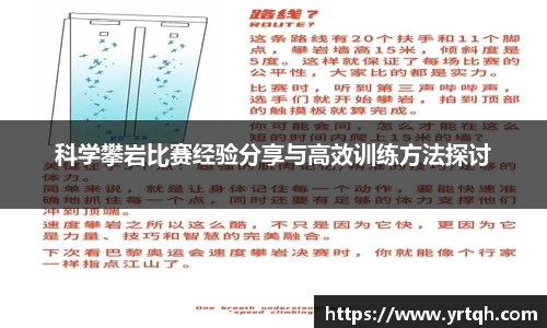 科学攀岩比赛经验分享与高效训练方法探讨